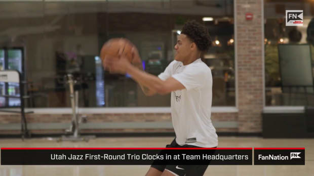 Utah Jazz First Round Trio Clocks in at Team Headquarters