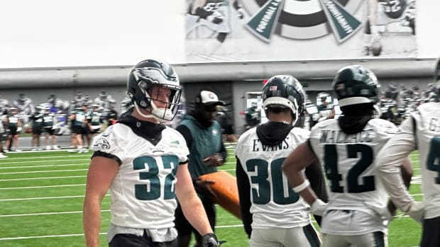 Eagles second-year safety Reed Blankenship