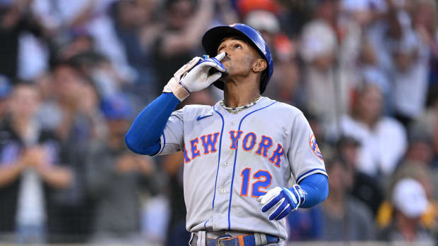 New York Mets shortstop Francisco Lindor makes Major League Baseball history across a two-game span.