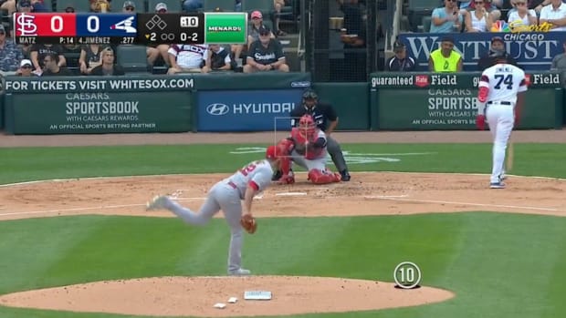 White Sox Slugger Eloy Jimenez Had the Weirdest Strikeout of the MLB Season