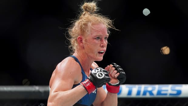 Holly Holm during UFC Fight Night in March 2023
