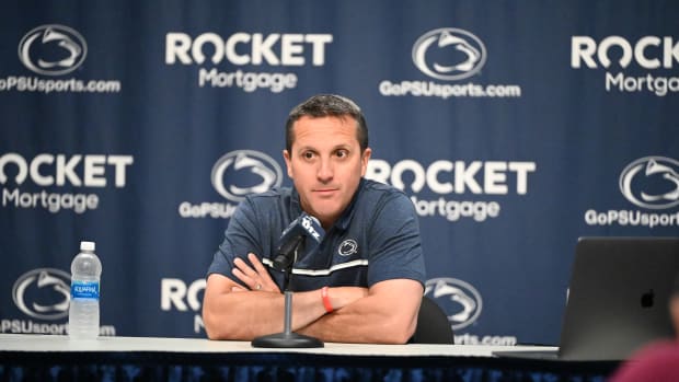 Penn State Nittany Lions baseball coach Mike Gambino takes over in 2023 after coaching at Boston College.