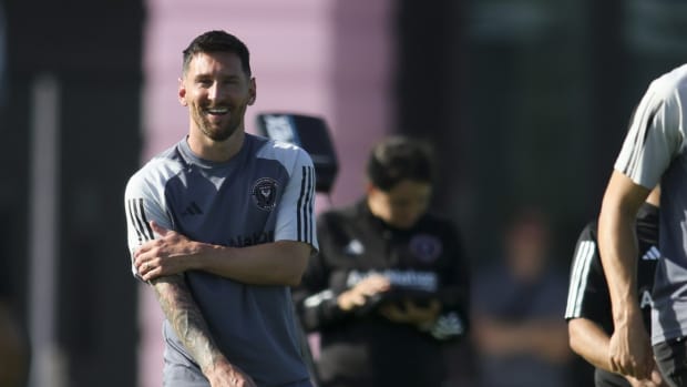 Leo Messi entrena con el Inter Miami