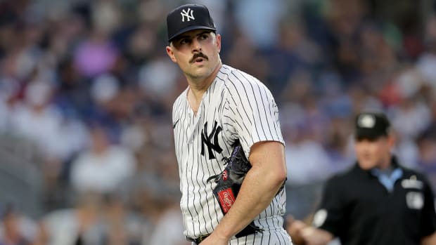 Yankees’ Carlos Rodon Explains Decision to Blow Kiss at Heckling Fans