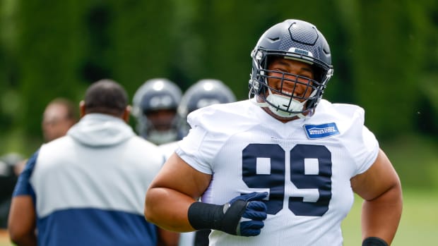 DT Al Woods with the Seahawks in 2022