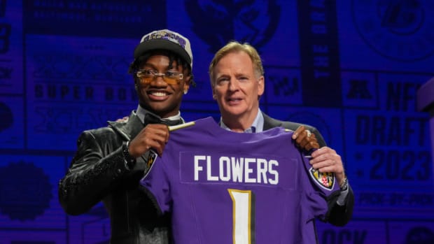 Baltimore Ravens wide receiver Zay Flowers