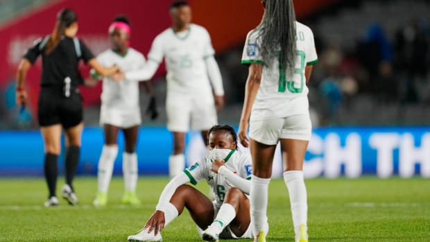 Zambia after losing to Spain.