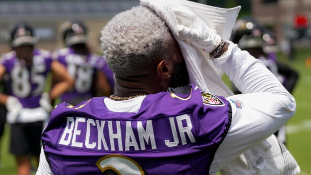 Baltimore Ravens wide receiver Odell Beckham Jr.