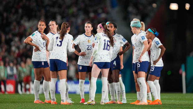 The USWNT against Portugal