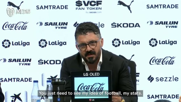 Gattuso on the difference between him as a player and as a manager