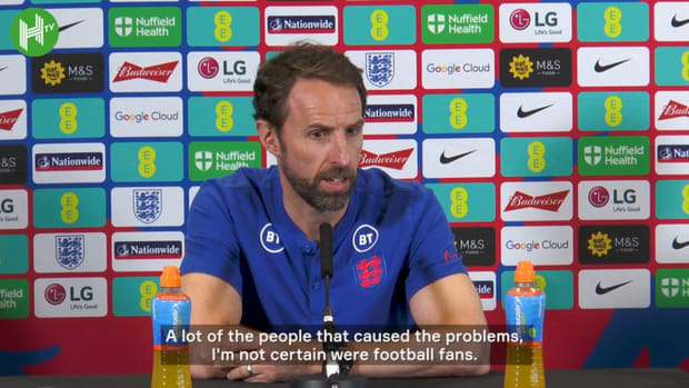 Southgate on England fans and playing behind closed doors