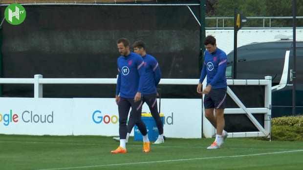 Training ground: England prepare to host Hungary