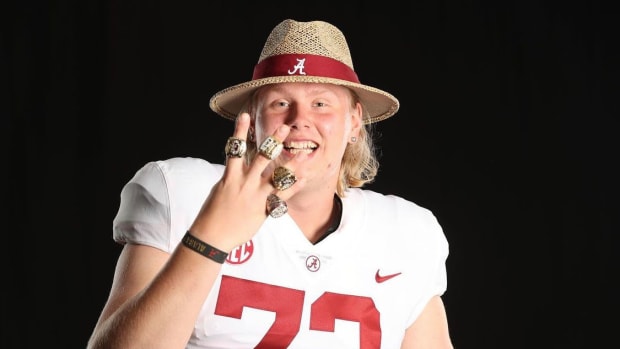 Olaus Alinen during his official visit to Alabama