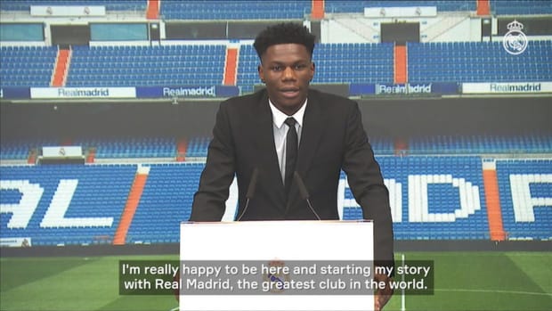 Aurélien Tchouaméni: 'Real Madrid are the greatest club in the world'