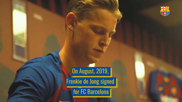 Frenkie De Jong's three seasons at Barça
