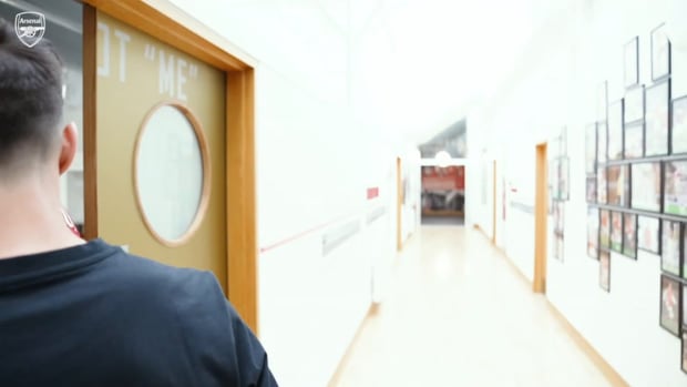 Behind the scenes: Fabio Vieira's first day at Arsenal