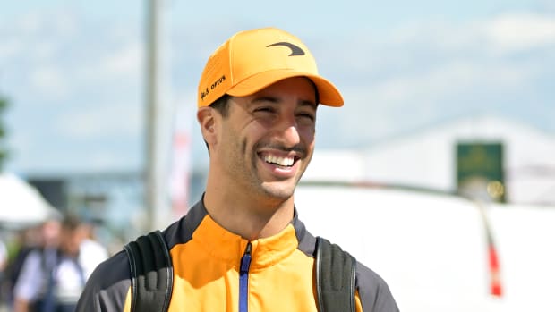 Despite his struggles this season, McLaren driver Daniel Ricciardo was all smiles last weekend at Circuit Gilles Villeneuve in Montreal. Photo: USA Today Sports / Eric Bolte