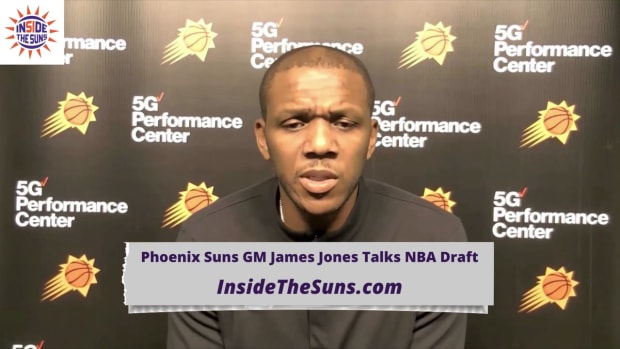 Phoenix Suns GM James Jones Discusses 2022 NBA Draft