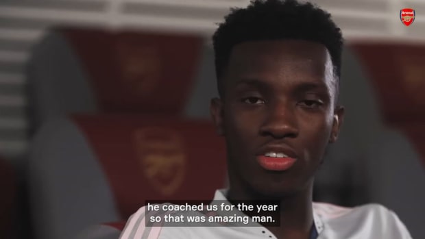 Nketiah on his relationship with Henry