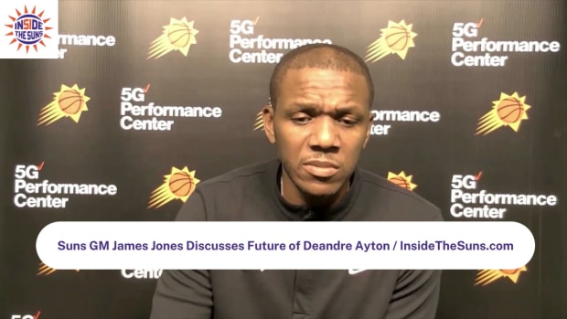 Suns GM James Jones Discusses Future of Deandre Ayton
