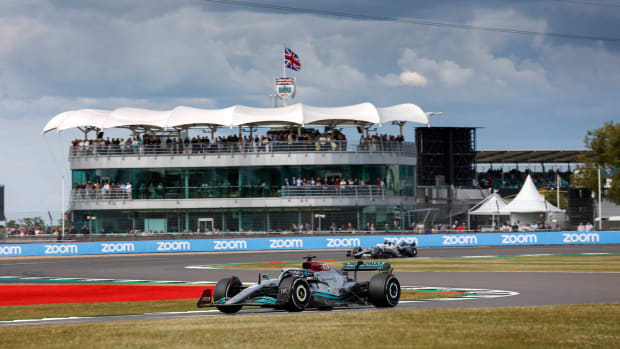 63 George Russell (GBR, Mercedes-AMG Petronas F1 Team), F1 Grand Prix of Great Britain at Silverstone Circuit on July 1, 2022 in Silverstone, United Kingdom.