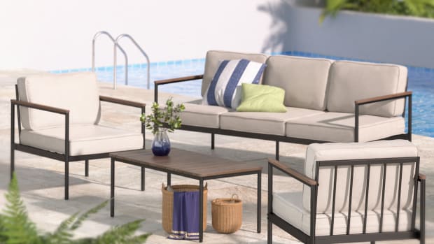 Savannah Outdoor Collection (two armchairs, Sofa, Coffee table)
