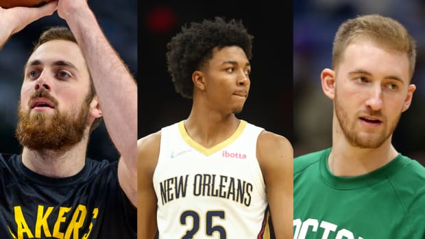 Jay Huff Los Angeles Lakers, Trey Murphy New Orleans Pelicans, Sam Hauser Boston Celtics