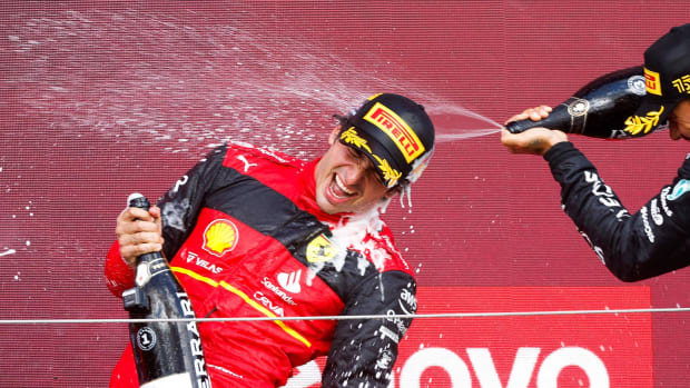 Carlos Sainz, winner of the 2022 British Grand Prix