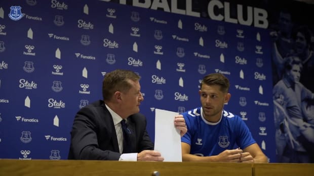 Behind the scenes: James Tarkowski joins Everton