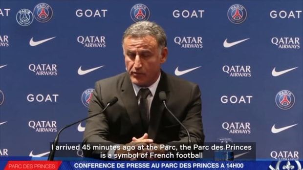 Christophe Galtier first words as Paris Saint-Germain's coach