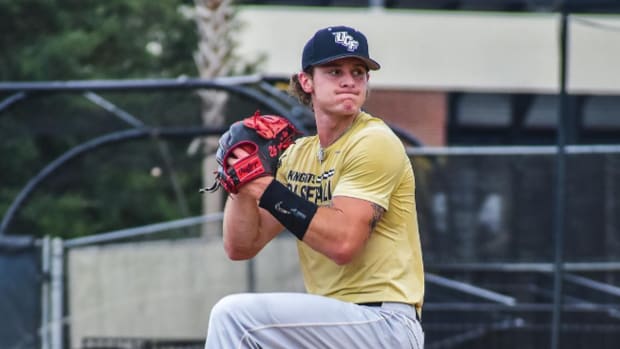 Connor Staine UCF Pitcher - 97 mph