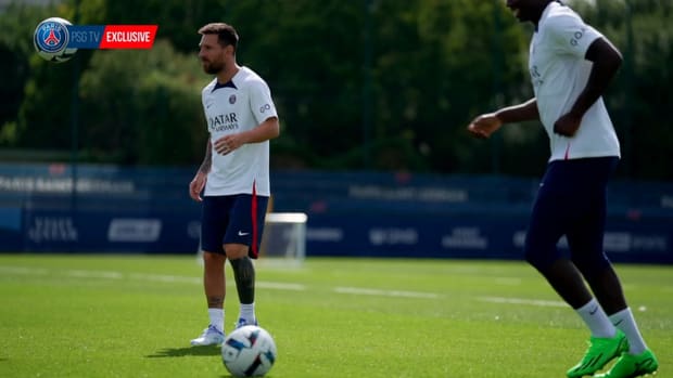 PSG training session with Messi, Neymar Jr and Ramos