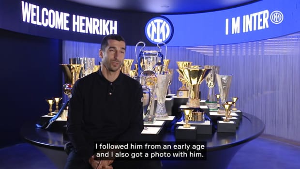 Mkhitaryan's first words as an Inter player