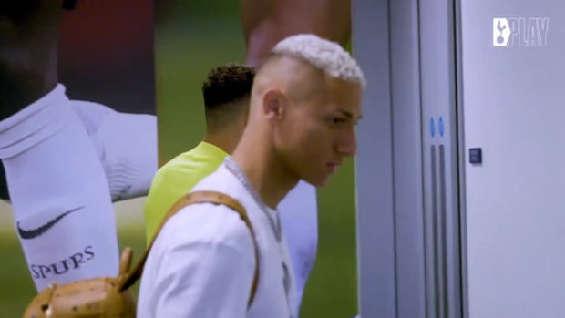 Richarlison's first day at Tottenham