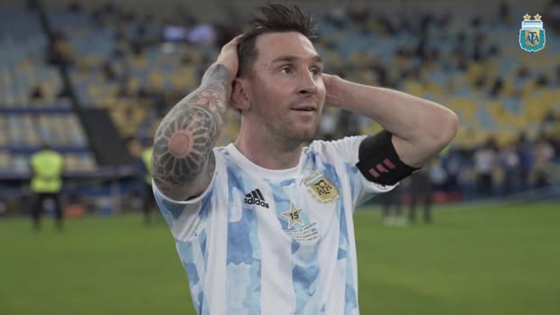 Behind the scenes: When Messi won his first title for Argentina