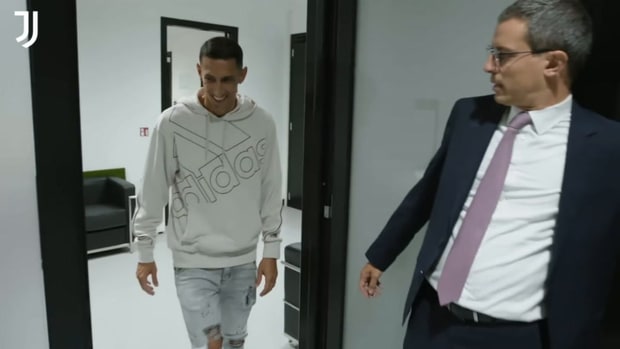 Behind the scenes: Di Maria's first day at Juventus