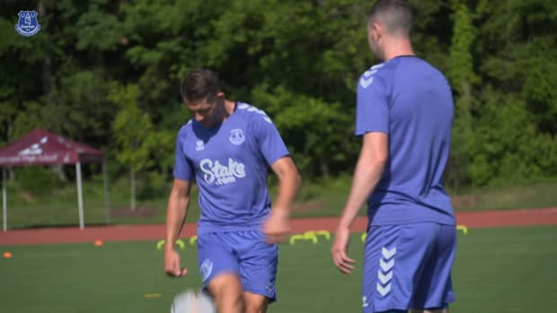 Everton in America: Stars get ready for tour