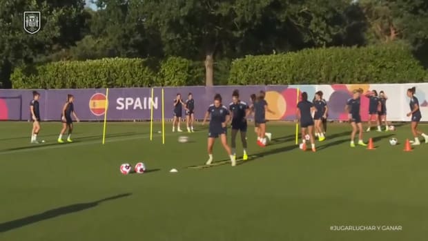 Spain Women get ready for crucial match against Denmark