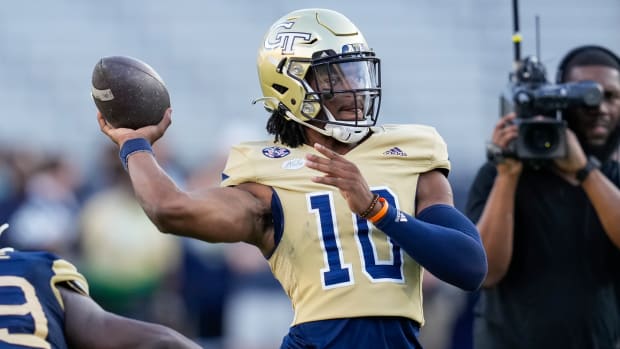 Georgia Tech quarterback Jeff Sims