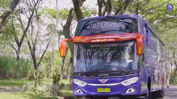 Jeng99ala, Arema FC's new bus officially launched