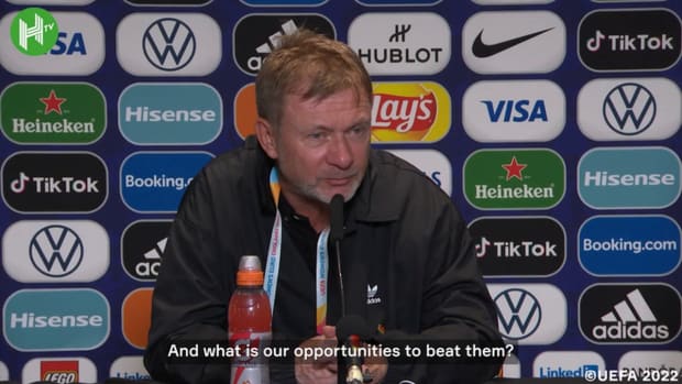 Peter Gerhardsson on facing England in the semi-finals