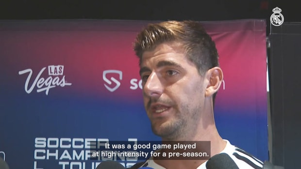 Thibaut Courtois: 'We have to keep working towards the UEFA Super Cup'