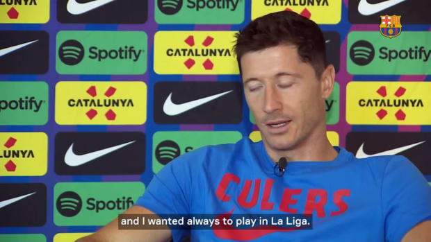 Lewandowski: "I'm looking forward for my future in Barcelona"