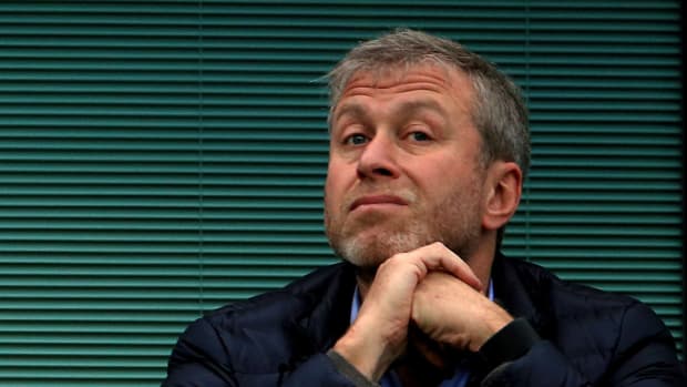 Chelsea owner Roman Abramovich pictured at Stamford Bridge in 2015