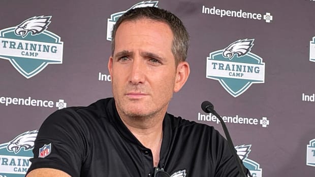 Howie Roseman at the NovaCare Complex
