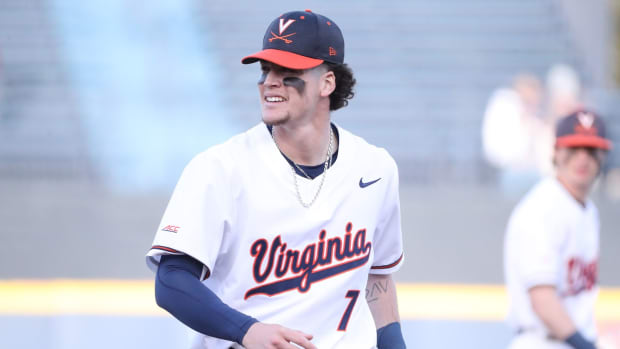 Virginia baseball player Devin Ortiz signs contract with the San Diego Padres.