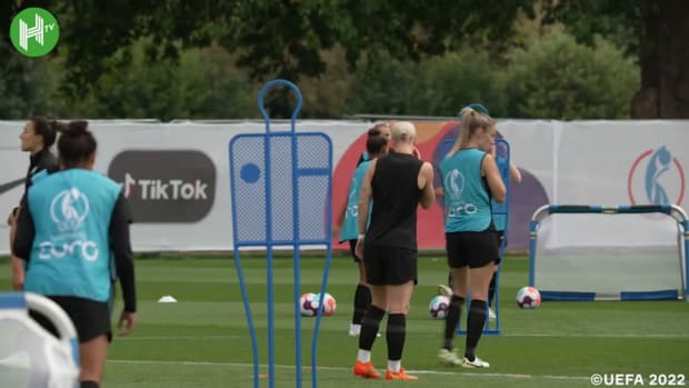 England finish preparations for Women's Euro final vs Germany