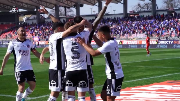Colo-Colo’s goals in Superclásico win