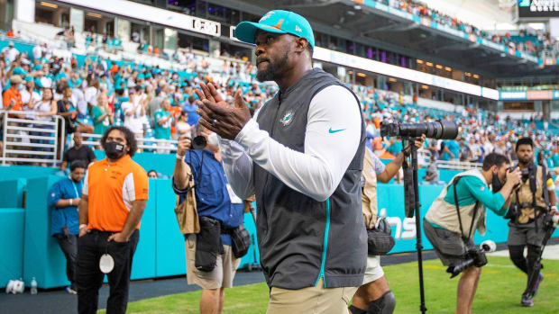 Brian Flores was fired after leading the Dolphins to two consecutive winning seasons.