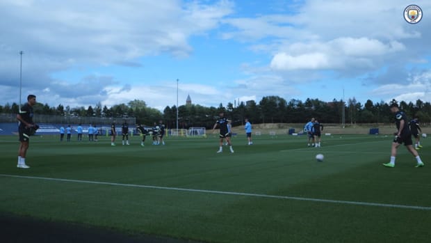 Intense training session as City gear up for Premier League opener